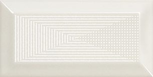 Мелкоформатная плитка Metro Mono Dec Beige glossy 150х75х9 фото